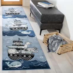 Carousel Kids CRK121 Area Rug - Safavieh
