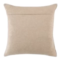 Quackadilly Goose Pillow - Beige/White - 20" X 20" - Safavieh -Safavieh Store GUEST 0e7302e7 19f7 4b30 9861 e3b76df0a371