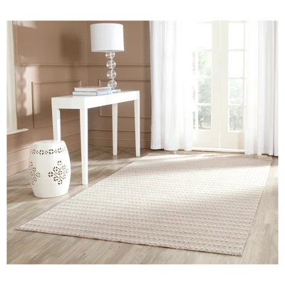 Beige Stripe Loomed Accent Rug 4'x6' - Safavieh 3 Beige Stripe Loomed Accent Rug 4'x6' - Safavieh
