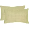 Box Stitch Pillow (Set Of 2) - Safavieh -Safavieh Store GUEST 15551025 d9e9 4cb6 93a9 66aafc47af9a