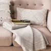 Loveable Knit Throw Blanket - Light Grey/Natural - 50" X 60" - Safavieh -Safavieh Store GUEST 1a0f7081 7072 4ecd b188 97029e20b5aa