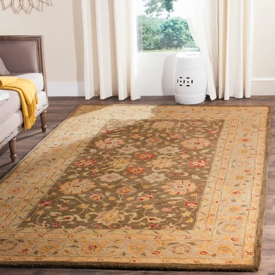 Anatolia AN553 Hand Tufted Traditional Area Rug - Safavieh 4 Anatolia AN553 Hand Tufted Traditional Area Rug - Safavieh - Image 2