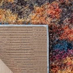 Rust/Blue Tree Loomed Area Rug 5'1"X7'6" - Safavieh -Safavieh Store GUEST 23ed7a99 ee01 498a a9ce 2293dbfc44f8