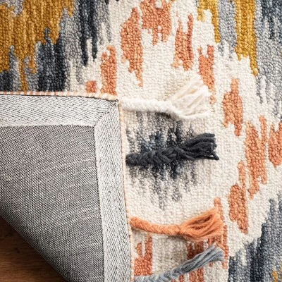 Jasmin Geometric Hooked Rug - Safavieh 6 Jasmin Geometric Hooked Rug - Safavieh - Image 4