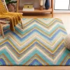 Blue/Multi Stripes Hooked Accent Rug - (2'3"x3'9") - Safavieh -Safavieh Store GUEST 2ba886b5 54e1 47e2 85fa 86c726d99074