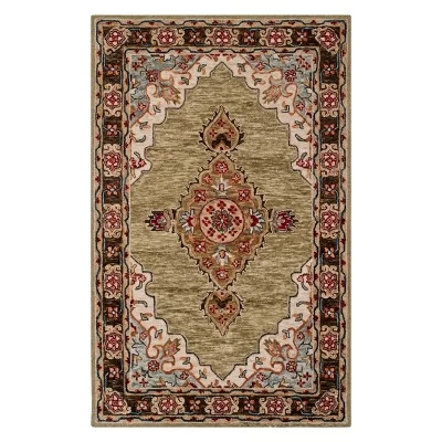 Beverly Medallion Tufted Accent Rug - Safavieh 6 Beverly Medallion Tufted Accent Rug - Safavieh - Image 4