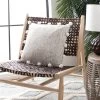 Temi Pillow - Beige/White - 18" X 18" - Safavieh 1 Temi Pillow - Beige/White - 18" X 18" - Safavieh -Safavieh Store GUEST 47a0c839 dbff 40a6 b6c3 979cc46c1295
