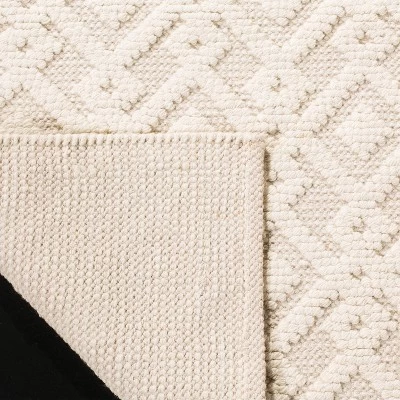 Geometric Woven Runner Ivory - Safavieh 5 Geometric Woven Runner Ivory - Safavieh - Image 3