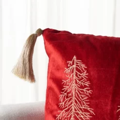 Holiday Tree Pillow - Safavieh -Safavieh Store GUEST 4f2b1f5c 4be6 42a7 99f5 b27fd163fc7c