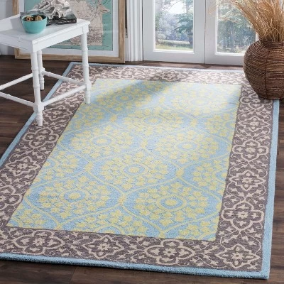 Mellisa Leaf Hooked Rug - Safavieh 4 Mellisa Leaf Hooked Rug - Safavieh - Image 2