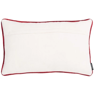 Joy Tree Pillow - Cream - 12"X20" - Safavieh 3 Joy Tree Pillow - Cream - 12"X20" - Safavieh