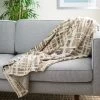 Twila Throw Blanket - Tan/Beige/Gray - 50" X 60" - Safavieh -Safavieh Store GUEST 798fd4d5 bcd9 48d2 8e62 e4c9cd4a98d2