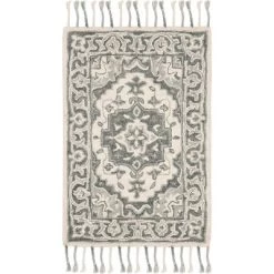 Ann Medallion Tufted Area Rug Light - Safavieh -Safavieh Store GUEST 7e09c06c 767e 4921 99db 7743058b4dfa