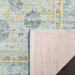 2'3"x8' Runner Valencia Rug Light Blue/Turquoise - Safavieh -Safavieh Store GUEST 7edfa69f ea6b 4aef 9e96 4722527dfd2e