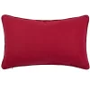 Jingles Pillow - Green/Red/Beige - 12" X 20" - Safavieh
