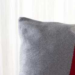Sugarplum Elf Pillow - Grey/Red - 18"x18" - Safavieh -Safavieh Store GUEST 820b3208 9fc7 426f 8a36 f4b741595fca