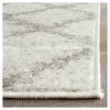 Ivory/Silver Geometric Loomed Accent Rug - (3'x5') - Safavieh -Safavieh Store GUEST 877d2968 fc45 4c38 9b64 965c05ea294b
