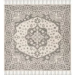 Ann Medallion Tufted Area Rug Light - Safavieh -Safavieh Store GUEST 899acf43 eb18 4a22 b366 802b5335c9d8