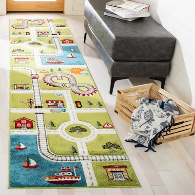 Carousel Kids CRK192 Area Rug - Safavieh 3 Carousel Kids CRK192 Area Rug - Safavieh