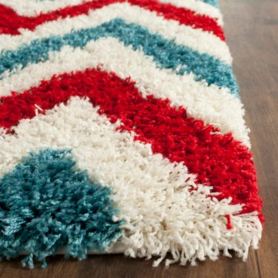 Shag Kids SGK564 Power Loomed Area Rug - Safavieh 4 Shag Kids SGK564 Power Loomed Area Rug - Safavieh - Image 2