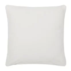 Heart Of Gold Pillow - White/Beige - 16" X 16" - Safavieh -Safavieh Store GUEST 969a869b deb9 4419 bf98 4c19281e162b