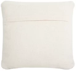 Thin Striped Looped Pillow - Apricot Blend - 20" X 20" - Safavieh