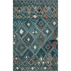 Edythe Geometric Hooked Rug - Safavieh -Safavieh Store GUEST 99cda7c6 53b3 44c9 b8a2 0d11001eecb2