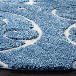 2'3"x11' Runner Swirl Loomed Rug Light Blue/Cream - Safavieh -Safavieh Store GUEST a3326333 45ad 46a7 b16a cc96806123dc
