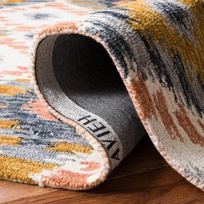 Jasmin Geometric Hooked Rug - Safavieh 5 Jasmin Geometric Hooked Rug - Safavieh - Image 3