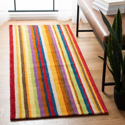 Tasha Stripe Loomed Area Rug - Safavieh 3 Tasha Stripe Loomed Area Rug - Safavieh