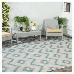Penhale Outdoor Patio Rug - Safavieh -Safavieh Store GUEST b321074f f5e8 4555 847c 355d811048fe