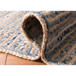Hudson Stripe Area Rug Natural/Blue - Safavieh -Safavieh Store GUEST b3962f6f d10a 4c4b 866a ec7b55270ce8