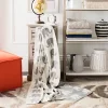 Elliot Knit Throw Blanket - Light Grey/Natural - 50" X 60" - Safavieh -Safavieh Store GUEST b7eafe83 41b8 46b8 9381 68a191986a3b