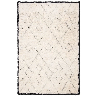 Rosalina Rug Ivory/Black - Safavieh 8 Rosalina Rug Ivory/Black - Safavieh - Image 6