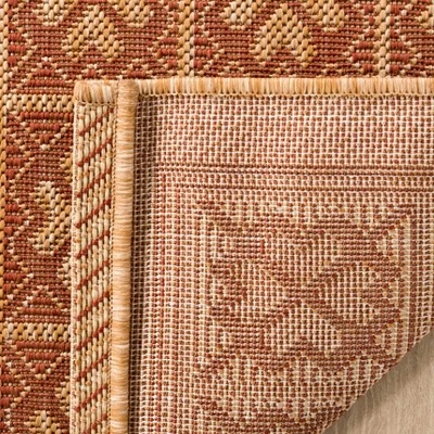 Courtyard CY6947 Power Loomed Indoor/Outdoor Indoor/Outdoor Area Rug - Safavieh 4 Courtyard CY6947 Power Loomed Indoor/Outdoor Indoor/Outdoor Area Rug - Safavieh - Image 2