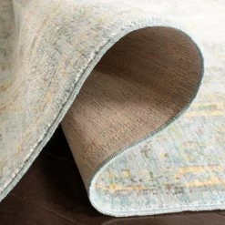 2'3"x8' Runner Valencia Rug Light Blue/Turquoise - Safavieh -Safavieh Store GUEST db9e03c6 400d 4b0b be59 83a0749ffc64