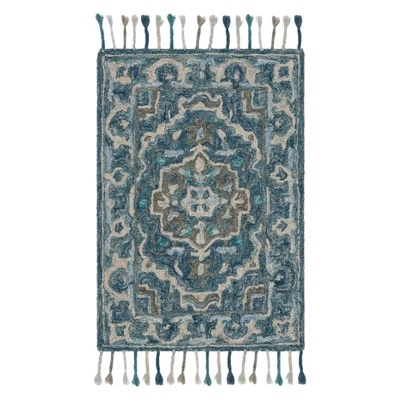 Mildred Medallion Tufted Accent Rug - Safavieh 5 Mildred Medallion Tufted Accent Rug - Safavieh - Image 3