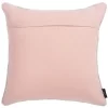 Sunderland Snowflake Pillow - Blush Pink - 18"x18" - Safavieh