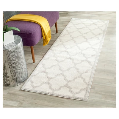 2'6"X4' Rectangle Amherst Outdoor Patio Rug Beige/Light Gray - Safavieh 4 2'6"X4' Rectangle Amherst Outdoor Patio Rug Beige/Light Gray - Safavieh - Image 2