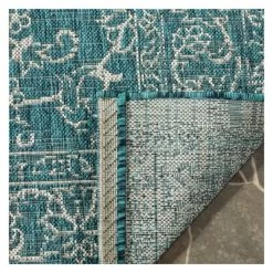 Lily 8' X 11' Indoor/Outdoor Rug - Turquoise - Safavieh -Safavieh Store GUEST f6d48fd9 bf9c 4967 bb1e ba8f76949bf5