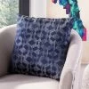 Rayen Pillow - Dark Blue - 20" X 20" - Safavieh